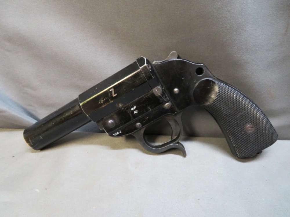 WWII German Z Pistole Combat Flare Pistol – “ayf 42” Marked – Rifled Bore – Rare