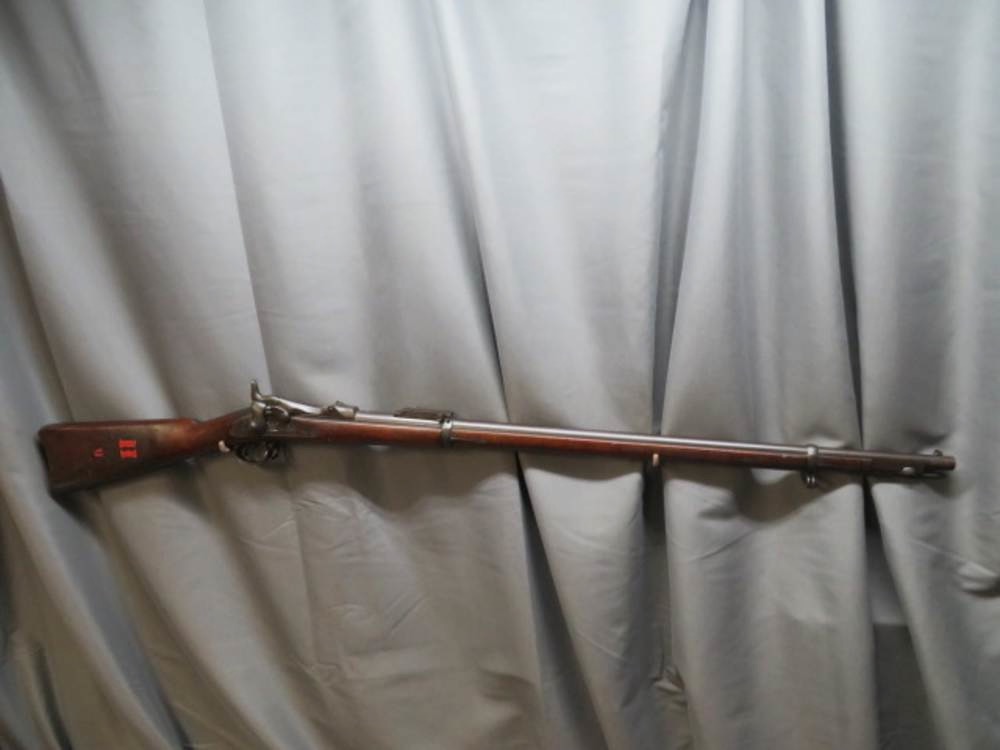 Antique U.S. Model 1888 Trapdoor Springfield Rifle – 13th New York Unit Marked