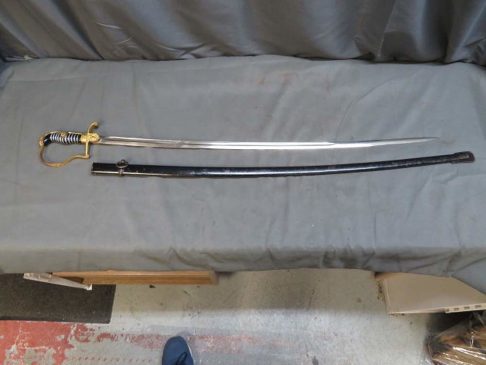 WWII German Army Officer Dress Sword – Eickhorn Nr. 1715
