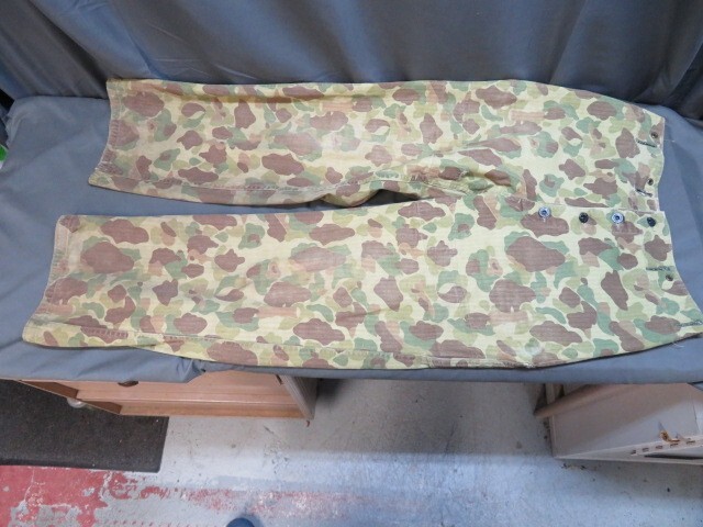 WWII USMC P1944 Camouflage Trousers