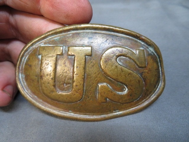 Civil War U.S. Model 1839 Federal Infantry Waist Belt Plate Buckle