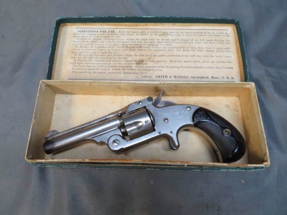 Antique Smith & Wesson Model No. 1 ½ Revolver with Rare Box