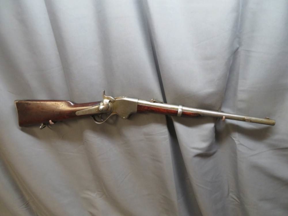Antique Mexican Military New Model 1867 Spencer Repeating Carbine – Rare