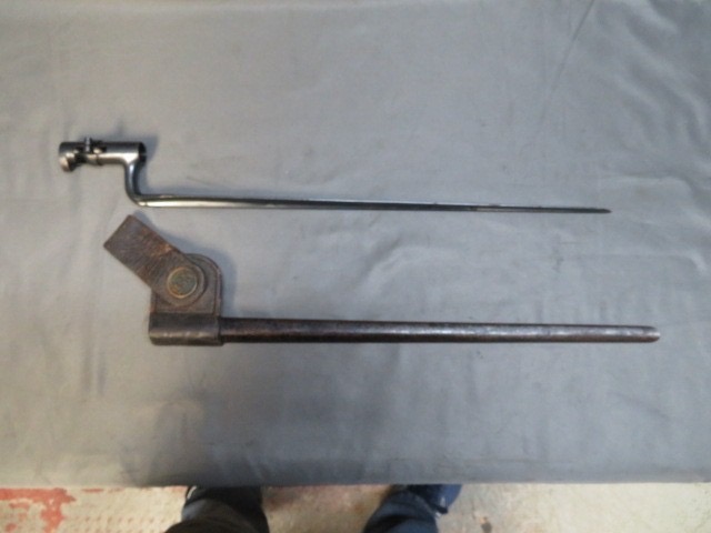 US Model 1873 Trapdoor Springfield Socket Bayonet