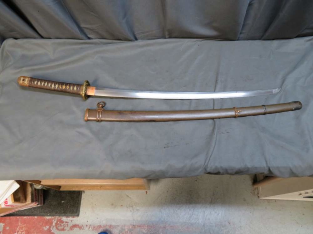 WWII Japanese Army Officer Shin Gunto Sword