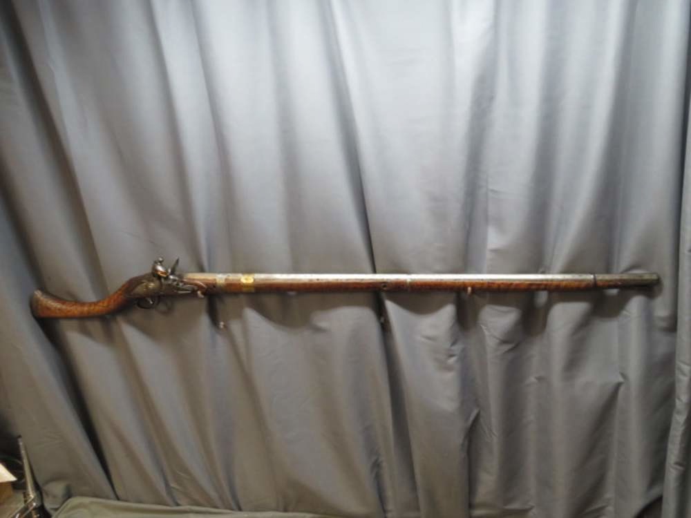 Antique Afghanistan Jezail Flintlock Rifled Musket