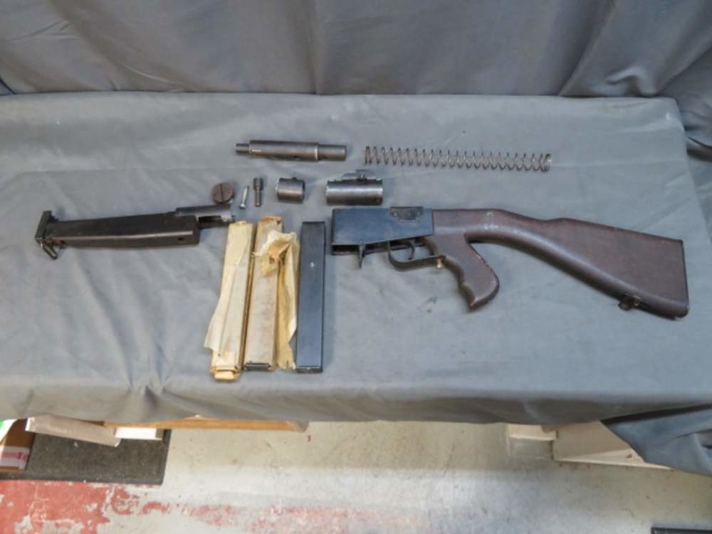INGRAM Model 6 Submachine Gun Parts Kit – Live Barrel