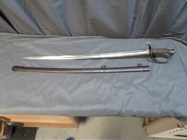 Civil War Union Army Non-Regulation Cavalry Officer Sword