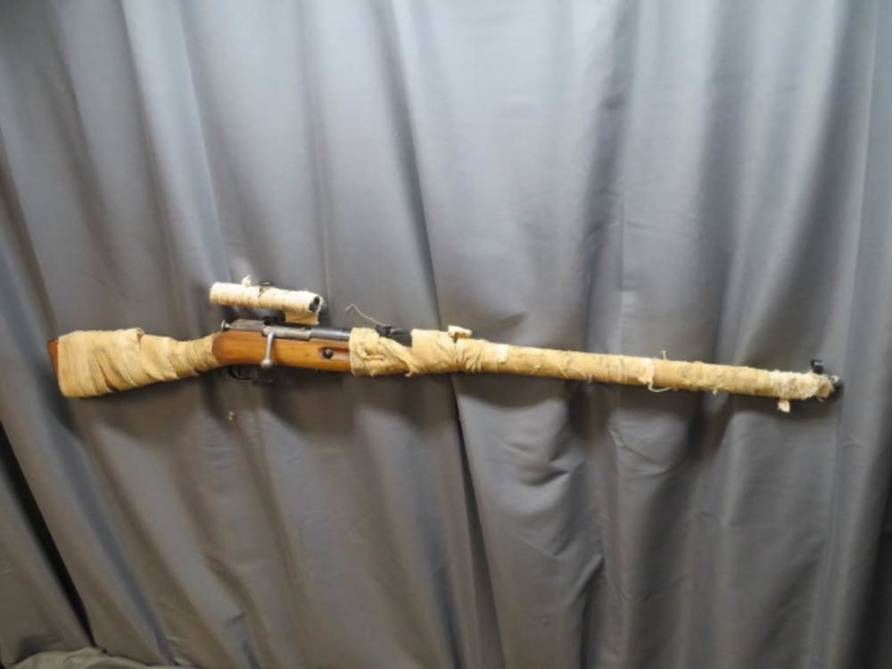 WWII Russian 91/30 Mosin-Nagant PU Sniper Rifle — Izhevsk 1943