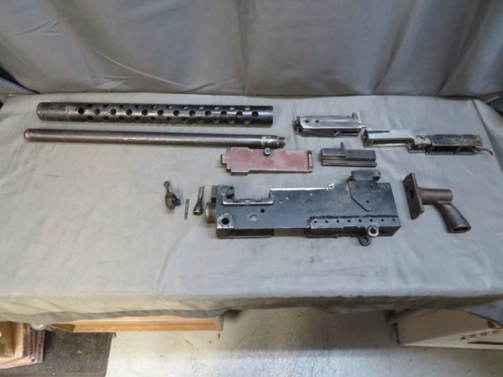 Browning Model 1919 Machine Gun Parts Kit with 8mm Mauser Barrel