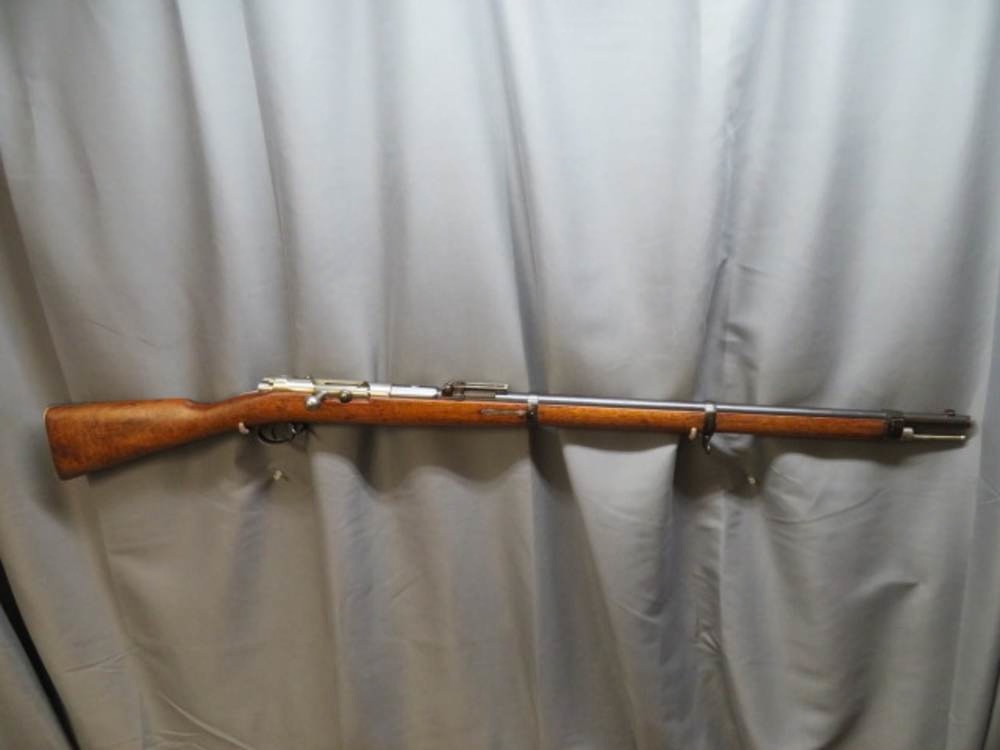 Antique German 71/84 Mauser Rifle – Erfurt 1887, Unit Marked