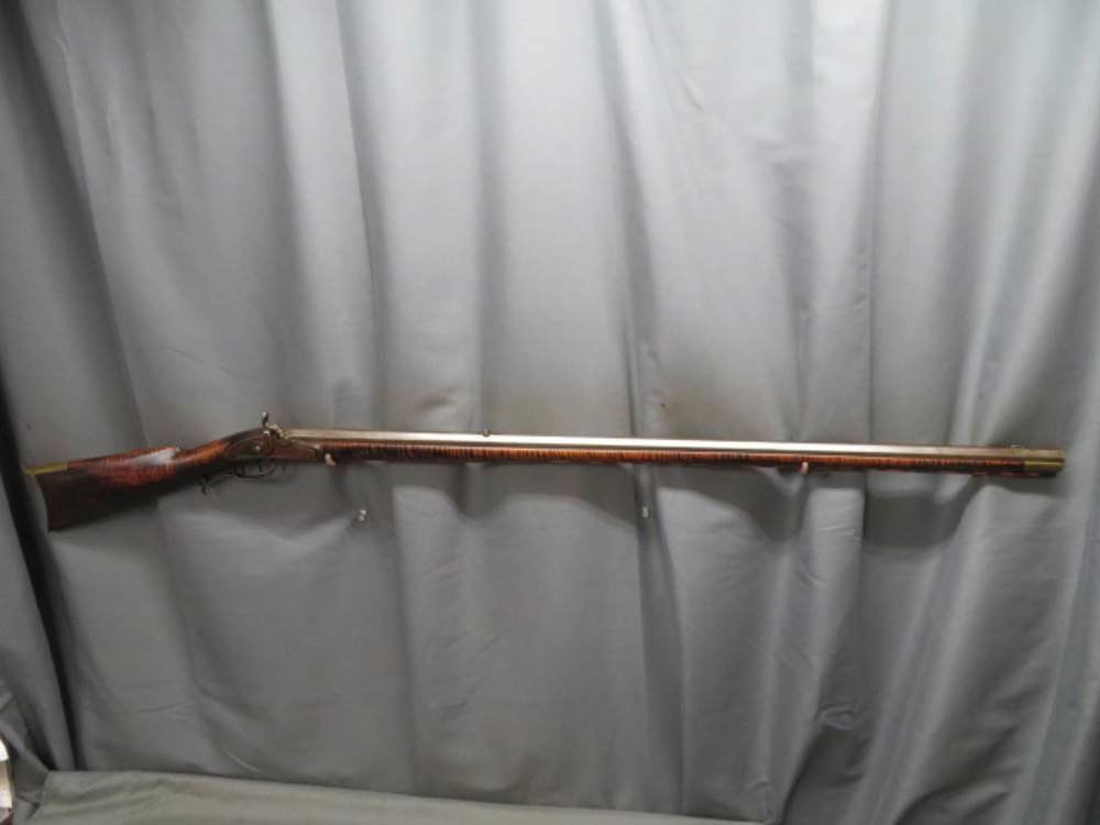 Antique Pennsylvania‑Style .36 Cal Percussion Rifle