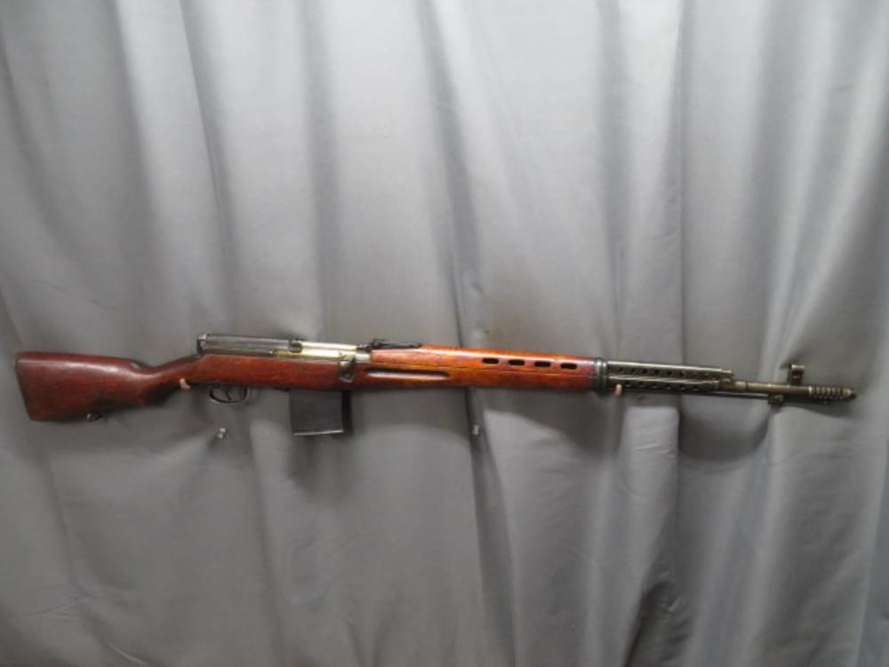 WWII Russian SVT-40 Tokarev Semi-Auto Rifle — Tula 1941