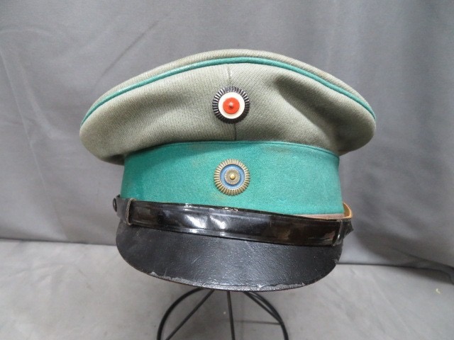 WWI Bavarian Army Jäger Visor Cap – MG Abt.