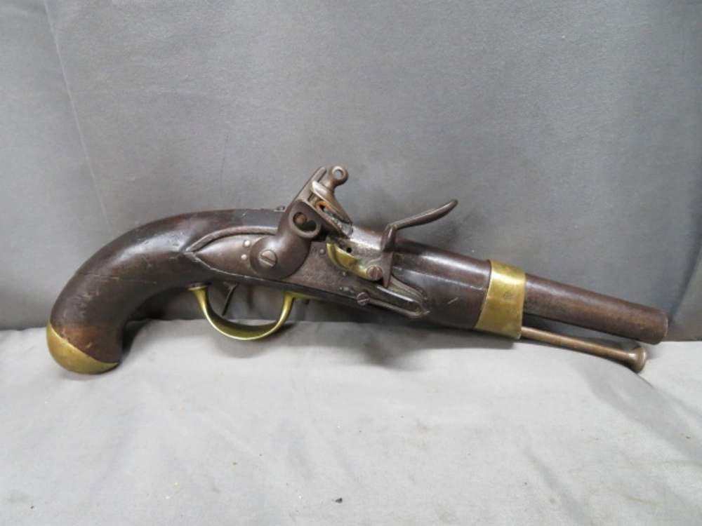Napoleonic Wars French AN XIII Flintlock Pistol – 1811