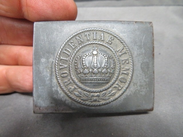 WWI Imperial German Saxon Army Belt Buckle