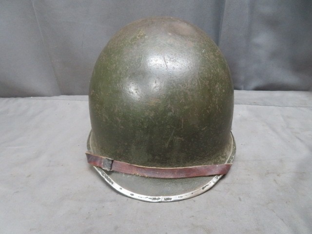 WWII U.S. M1 Helmet – Front Seam, Swivel Bails