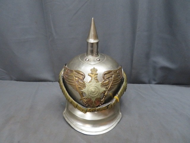 WWI German Kürassier Lobster Tail Helmet – Original