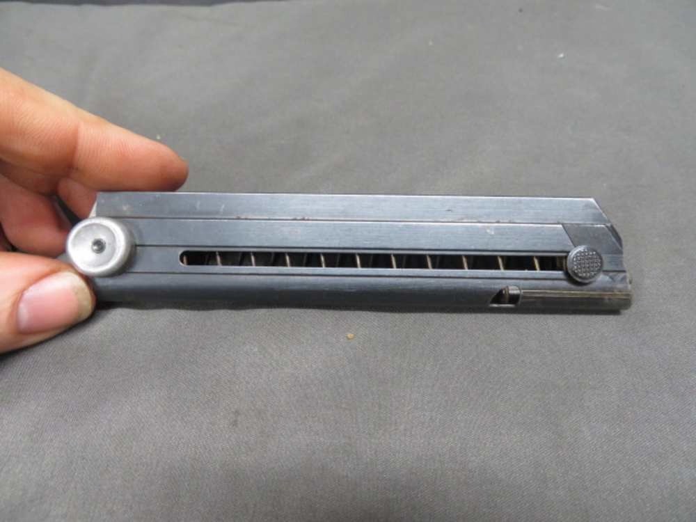 WWII German P08 Luger Pistol Magazine – #1347t – “fxo” Marked