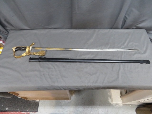 WWII Swedish Model 1899 Infantry Officer Sword – Eickhorn – Excellent