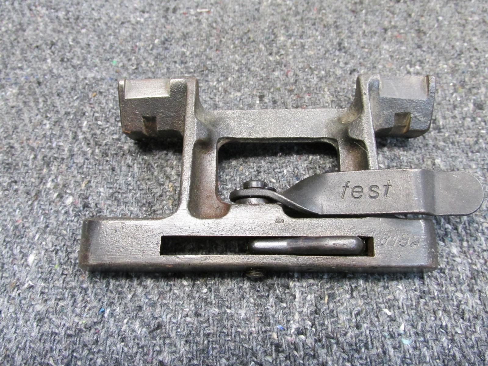 Original WWII German ZF4 Sniper Scope Mount – Complete