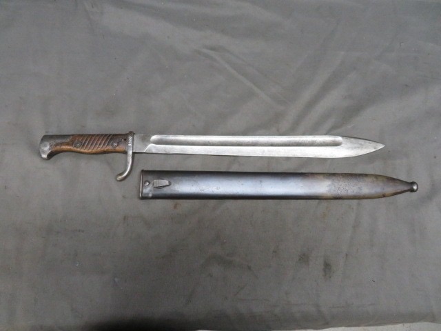 WWI German 98/05 Mauser “Butcher” Bayonet – Weimar Police Conversion