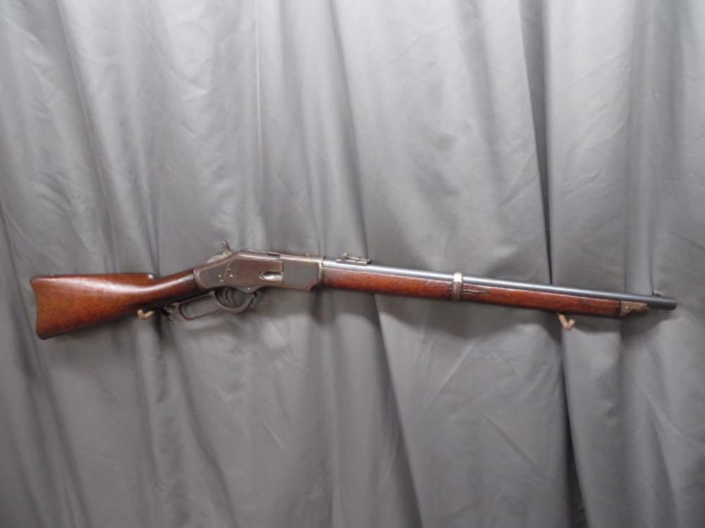 antique spanish clone winchester model 1873 lever action carbine