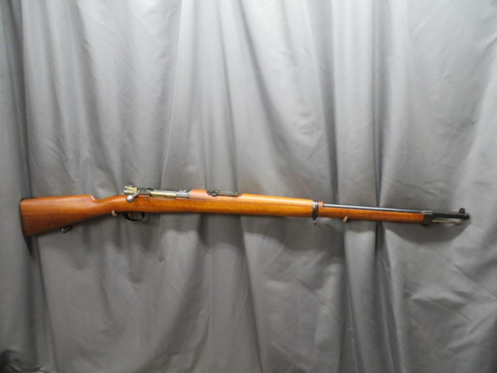 Chilean Model 1895 Mauser rifle, right-side full-length profile