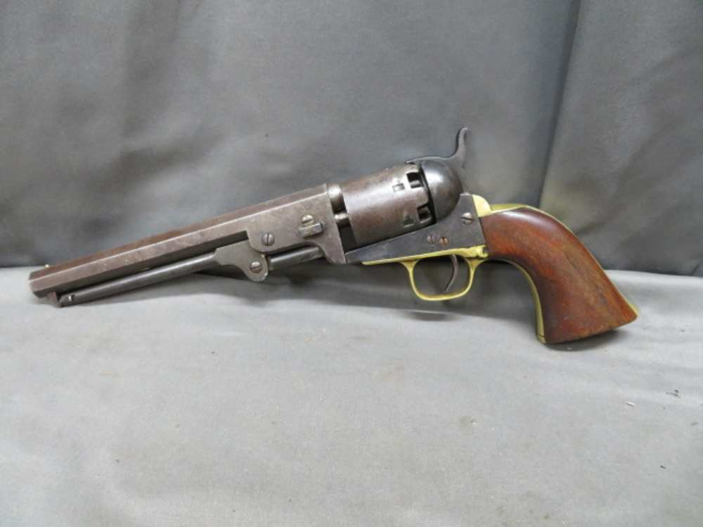 Colt Model 1851 Navy Revolver, right side profile view