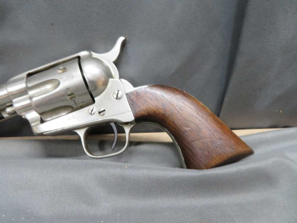 Colt Single Action Army Revolver (US Artillery Model), Eisel Armory inventory photo.