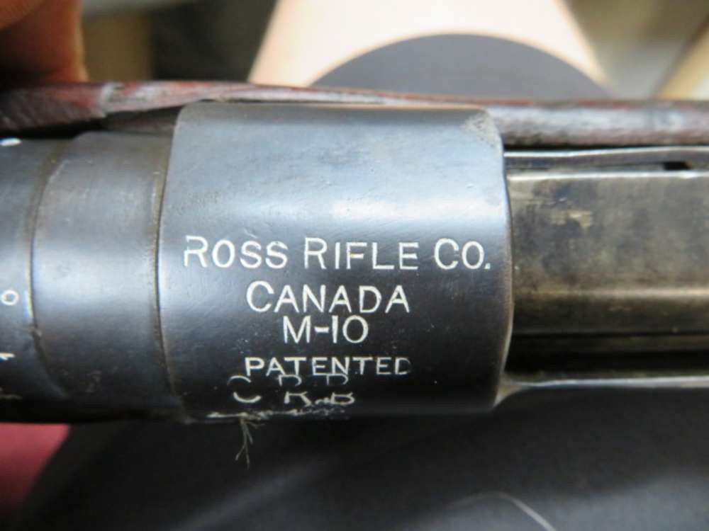 Canadian Model 1910 Ross straight pull rifle from Eisel Armory inventory, photo 2