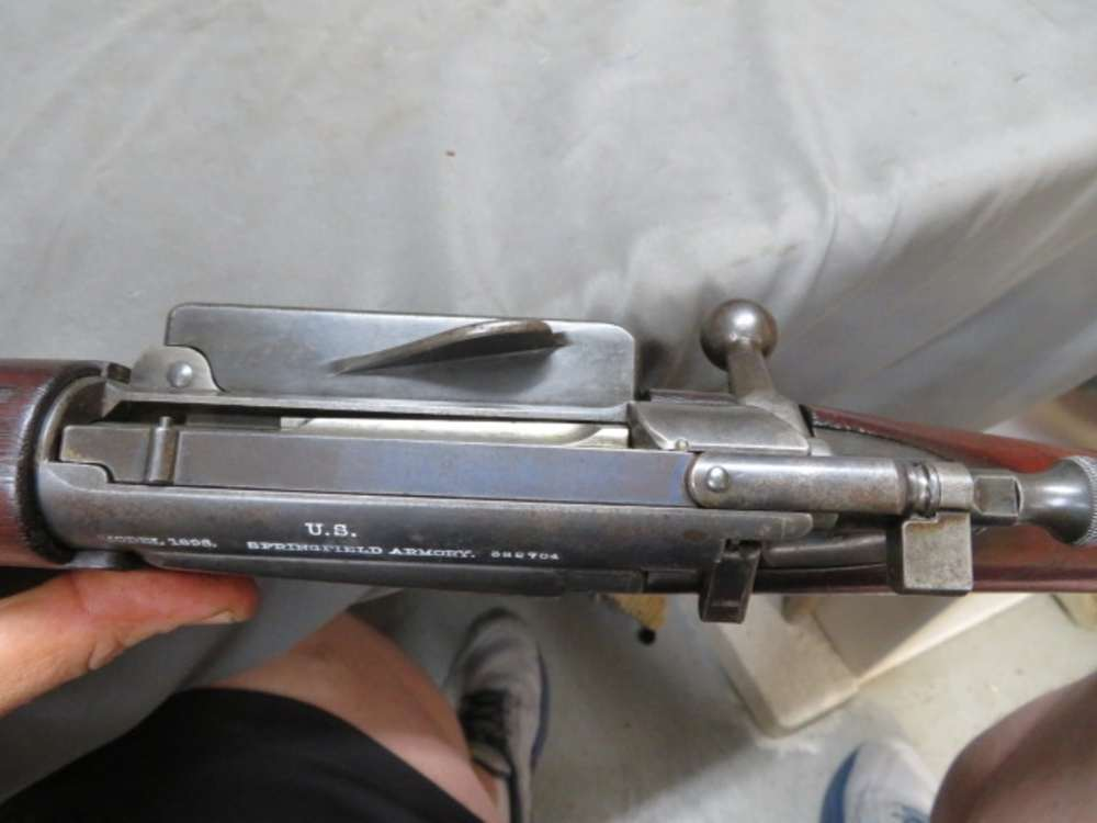 US Model 1892 Krag-Jorgensen rifle from Eisel Armory inventory, photo 3