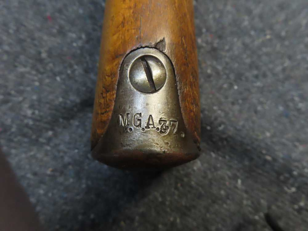 Kar98AZ buttstock cartouche marking