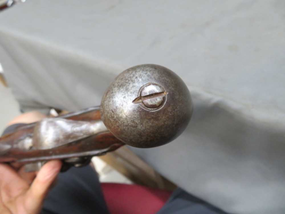 European Flintlock Duckbill Pistol, photograph 6