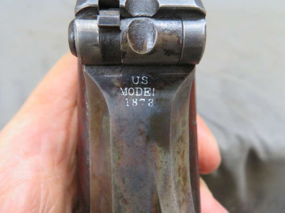 US Model 1884 Trapdoor Springfield rifle from Eisel Armory inventory, photo 6